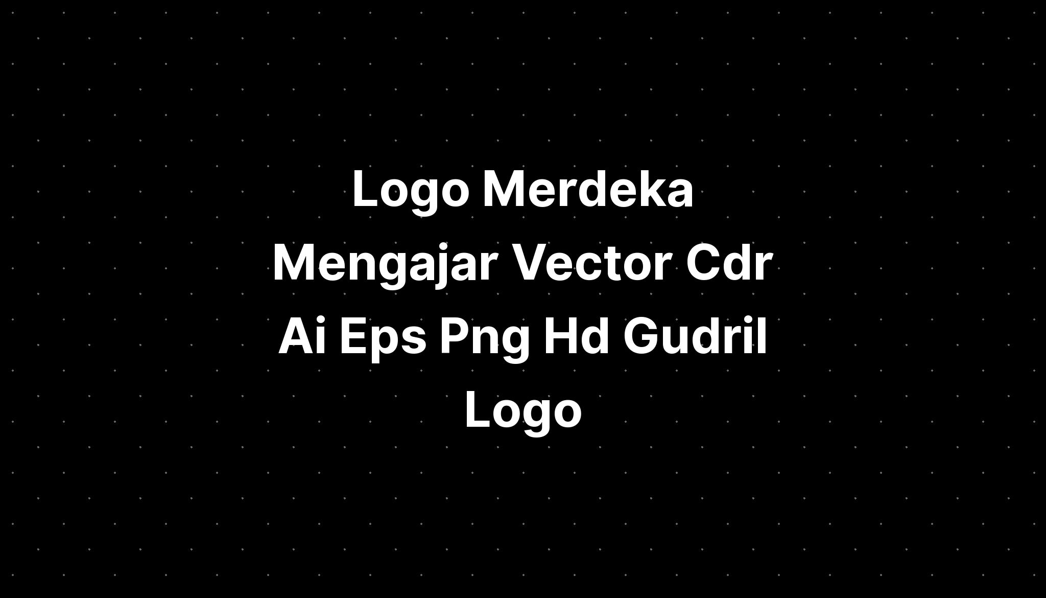 Garuda Pancasila Silhuoette Vektor Cdr Ai Eps Png Hd Gudril Logo The
